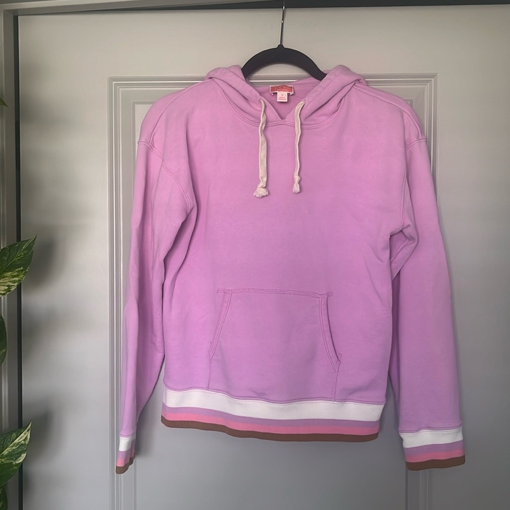 Jcrew pink hoodie, size S, good condition.